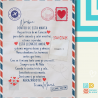 Frazada Diseño Carta de Mamá