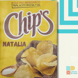 Frazada Diseño Bolsa de Papas